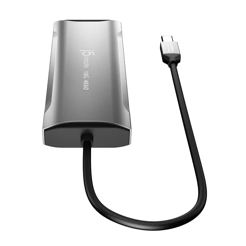 USB-Хаб j5create JCD393-N, USB Type-C 7-в-1 (JCD393-N) - фото 5
