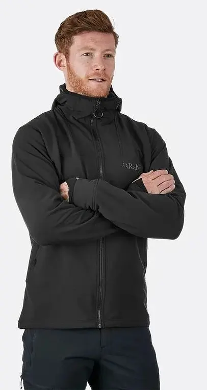 Толстовка Rab Shadow Hoody QFE-85 L Чорний - фото 2