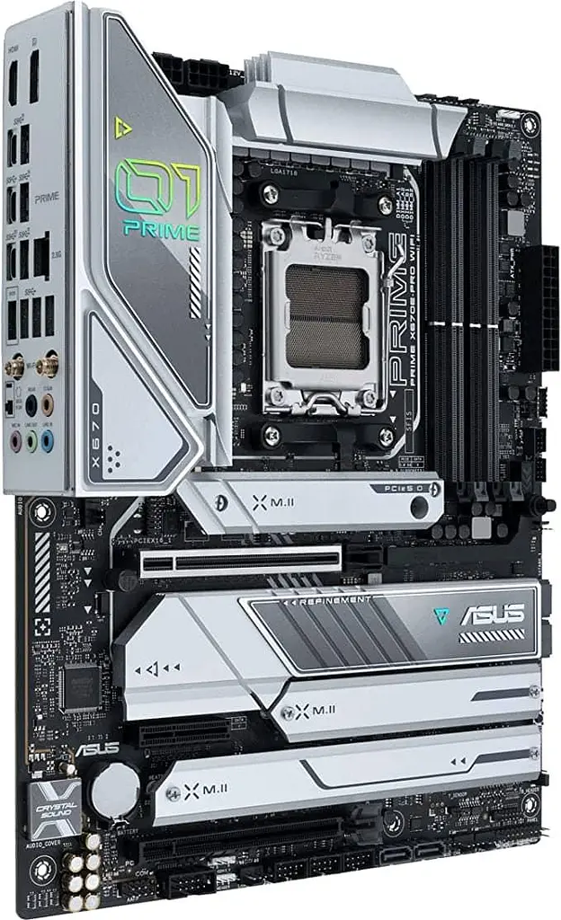 Материнська плата ASUS PRIME X670E-PRO WIFI (PRIME X670E-PRO WIFI) (Socket AM5, AMD X670, ATX) Б/в - фото 3