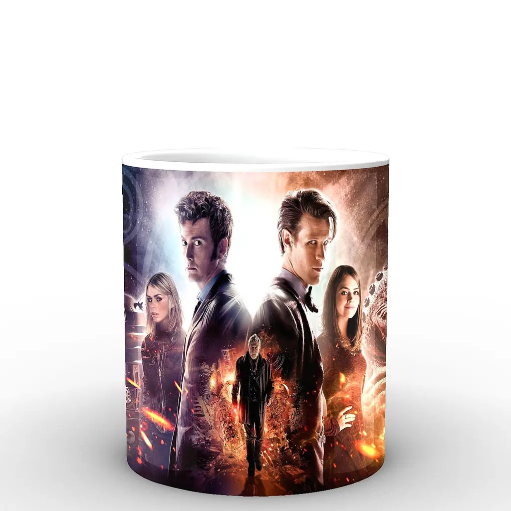 Кухоль GeekLand Doctor Who постер DW.02.018.721 330 мл білий - фото 2