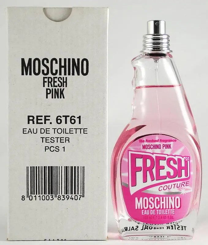 Оригінал Moschino Pink Fresh Couture 100 мл ТЕСТЕР туалетна вода - фото 2