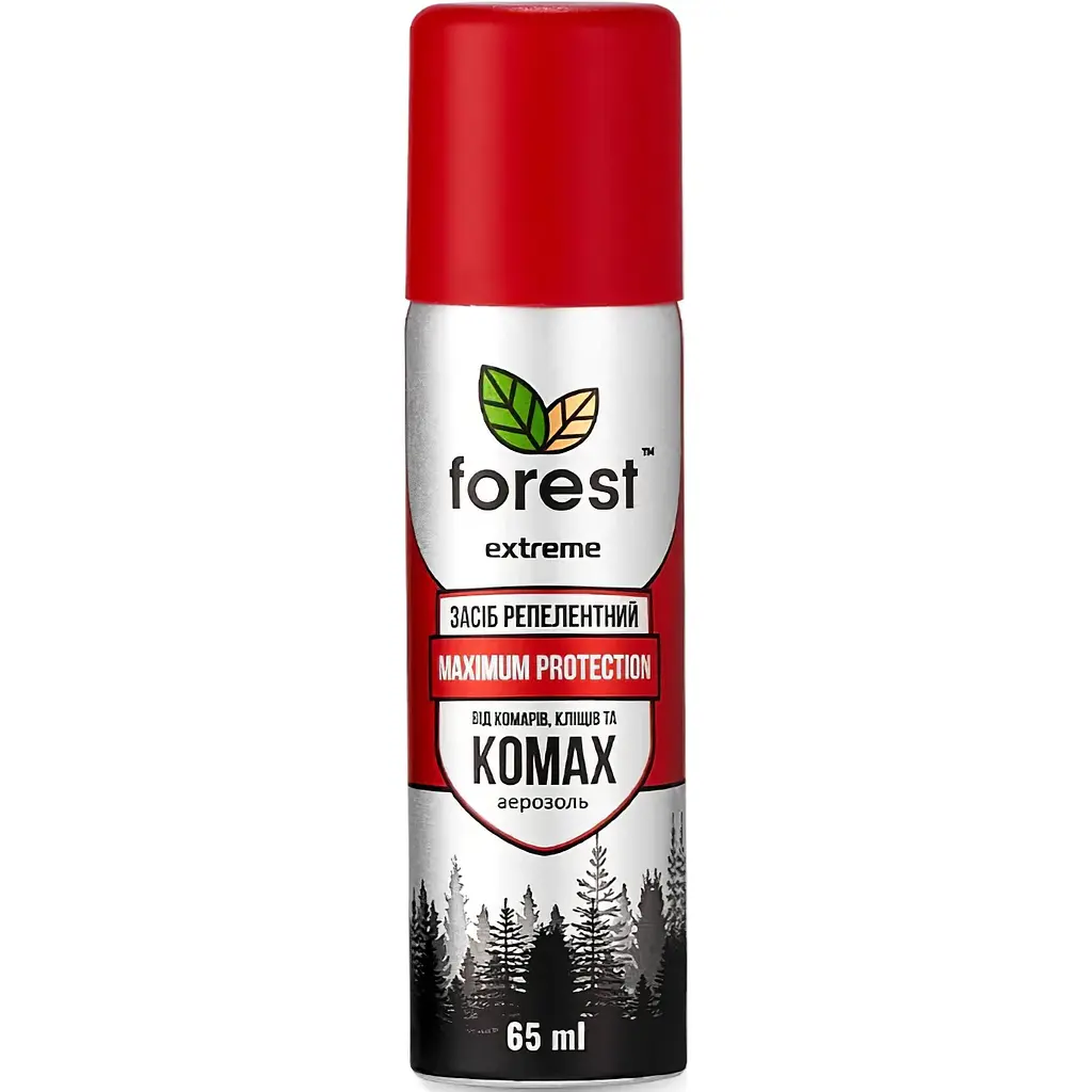Спрей-репелент Forest Extreme від усіх літаючих та повзаючих комах 65 мл (FR00495) - фото 1