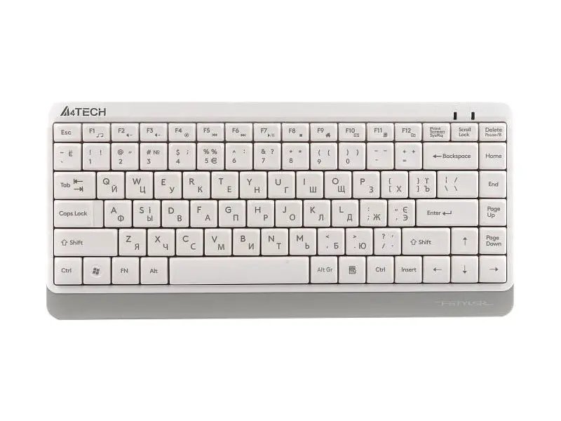 Клавіатура A4Tech Fstyler Compact Size FK11 USB White