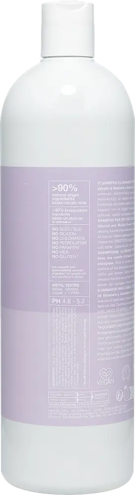 Шампунь для блиску сухого і тьмяного волосся Nook BEAUTY FAMILY HARMONY 1000 мл - фото 2