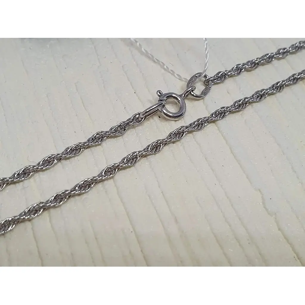 Срібний ланцюжок Схід Жгут. 901023030Р 45 - фото 2