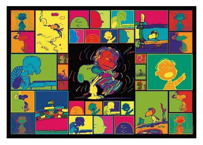 Пазл Clementoni Головні герої коміксу Пінатс (Peanuts Puzzle - 1000 pcs.), 1000 ел. (37069) - фото 2