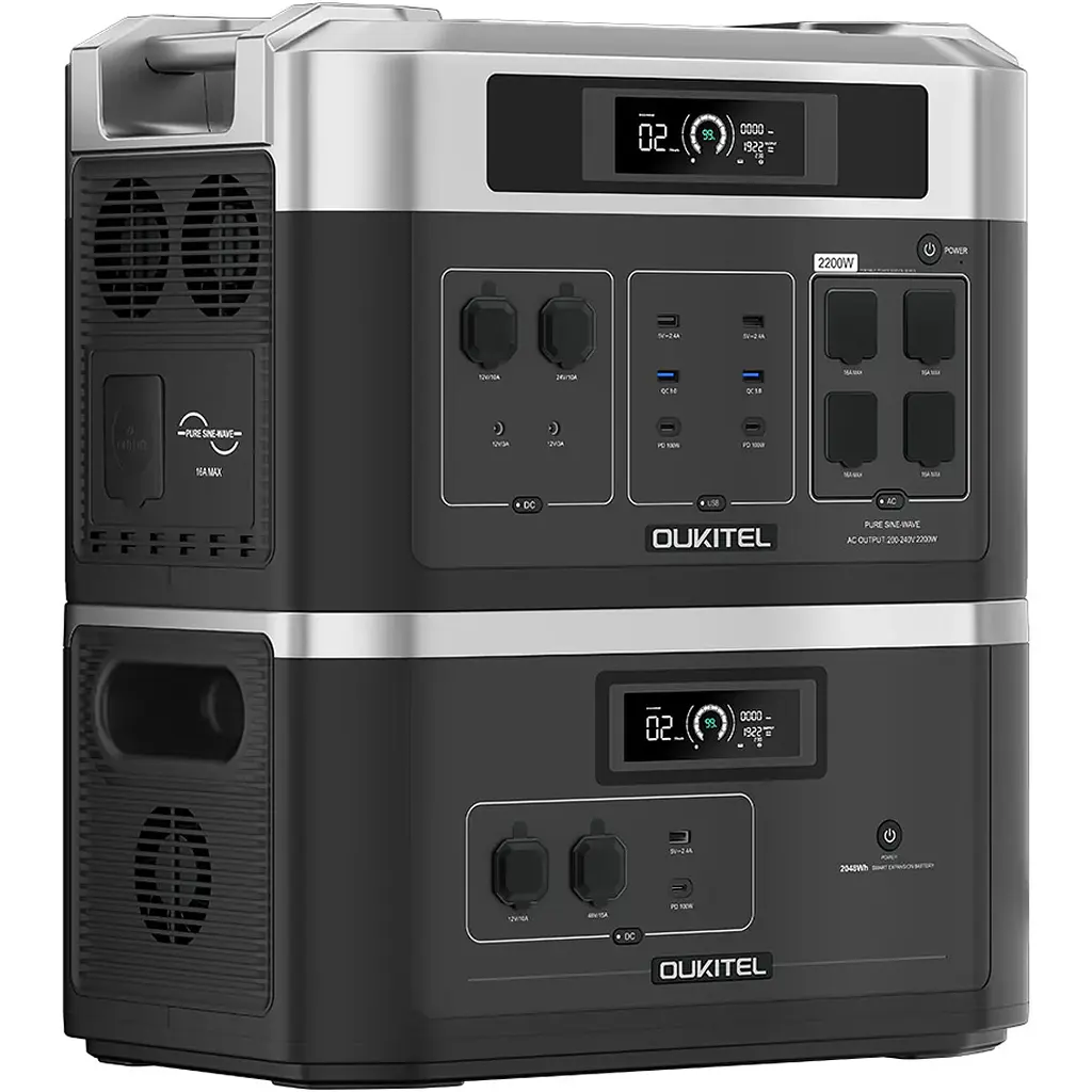 Зарядная станция Oukitel BP2000E + батарейный модуль B2000E [124069] - фото 3