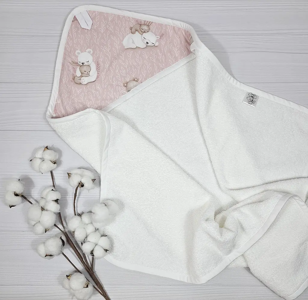Набір для новонародженого a.l.babybox Солодкі обійми плед/рушник/пелюшки і гризунець (34036332) - фото 2