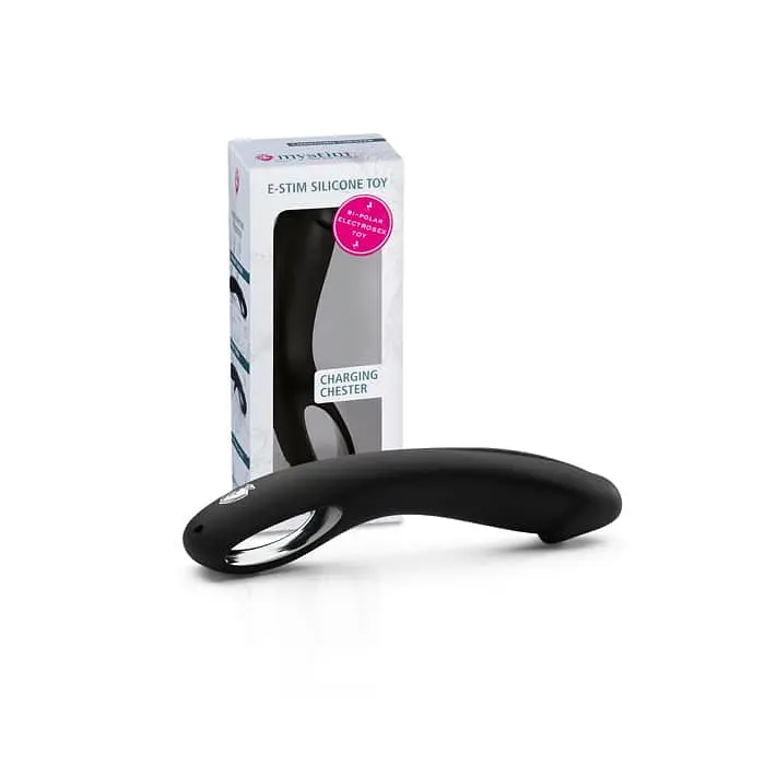 Mystim-Charging Chester E-Dildo фалоімітатор для електростимуляції - фото 6