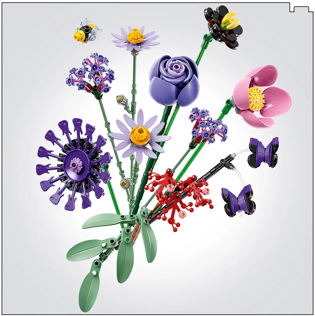 Конструктор LEGO Botanicals Букет квітів Олівії Родріґо 400 ел. (11507) - фото 12