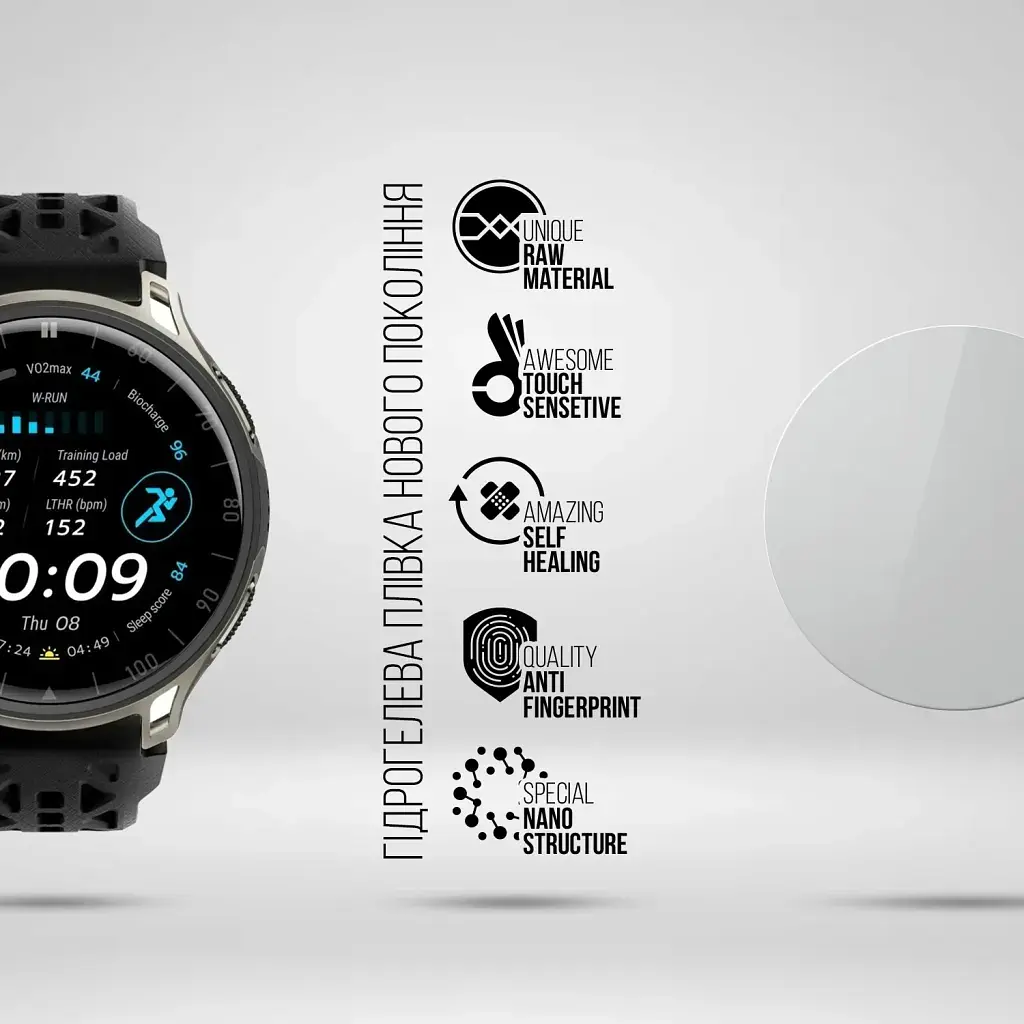 Плівка захисна Armorstandart hydrogel Amazfit Cheetah 2 Pro 6 pcs (ARM93576) - фото 2