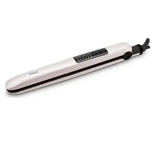 Випрямляч (Праска) для волосся МG-600 White/Black Magio teh0019928 - фото 3
