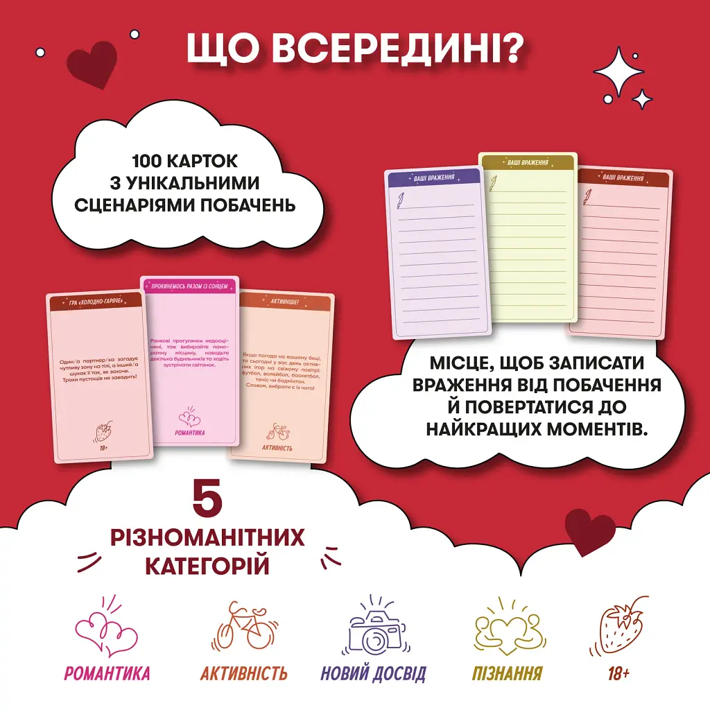 Гра для закоханих «100 неймовірних побачень» - фото 3