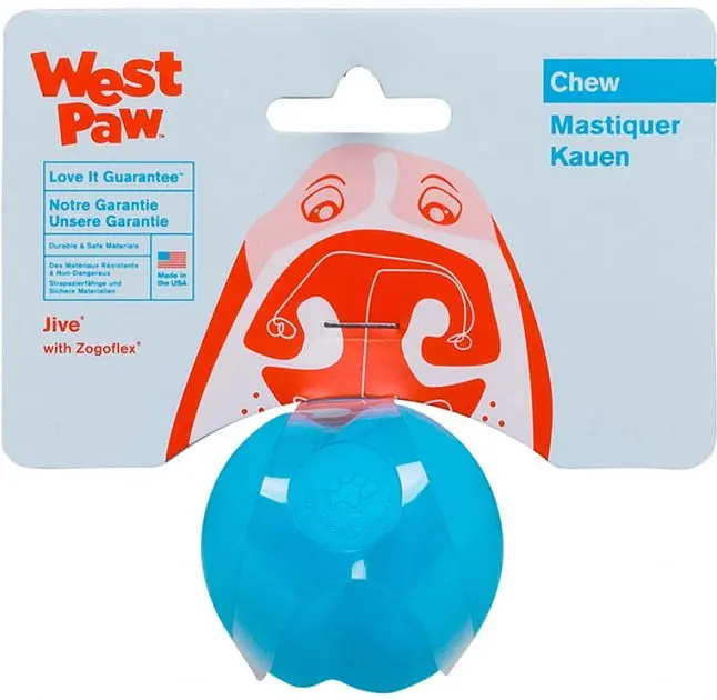 Іграшка для собак West Paw Jive XSmall Aqua - фото 2