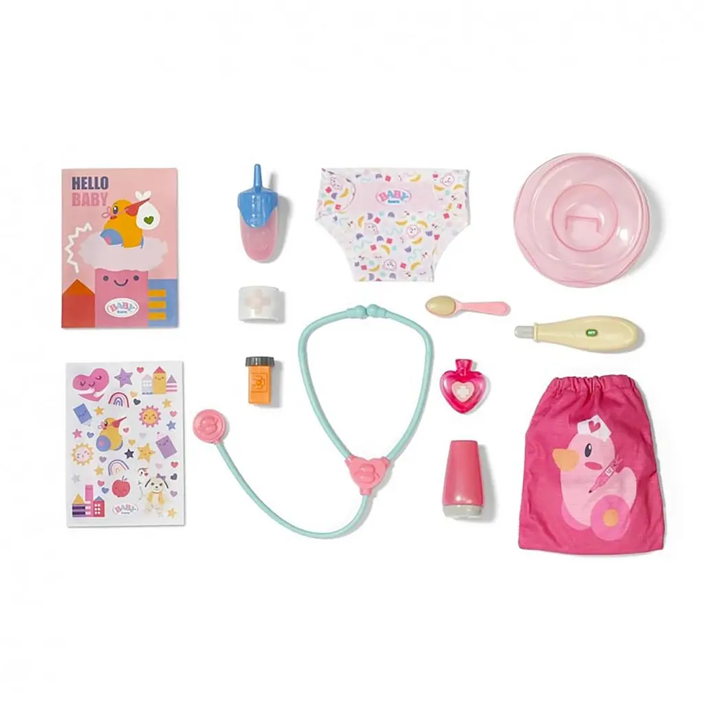 Лялька BABY BORN – ЛЕНА У ЛІКАРЯ (36 см, з аксес.) BABY born 840467 - фото 3