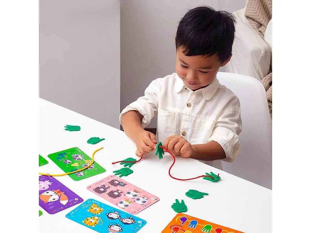 Гра навчальна VLADI TOYS "Fisher-Price. Вчимося рахувати" з пластиковими долоньками VT2905-25 (укр) - фото 4