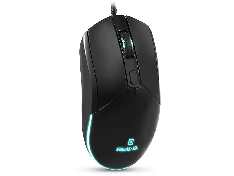Миша REAL-EL RM-515 Black (EL123200059) - фото 4