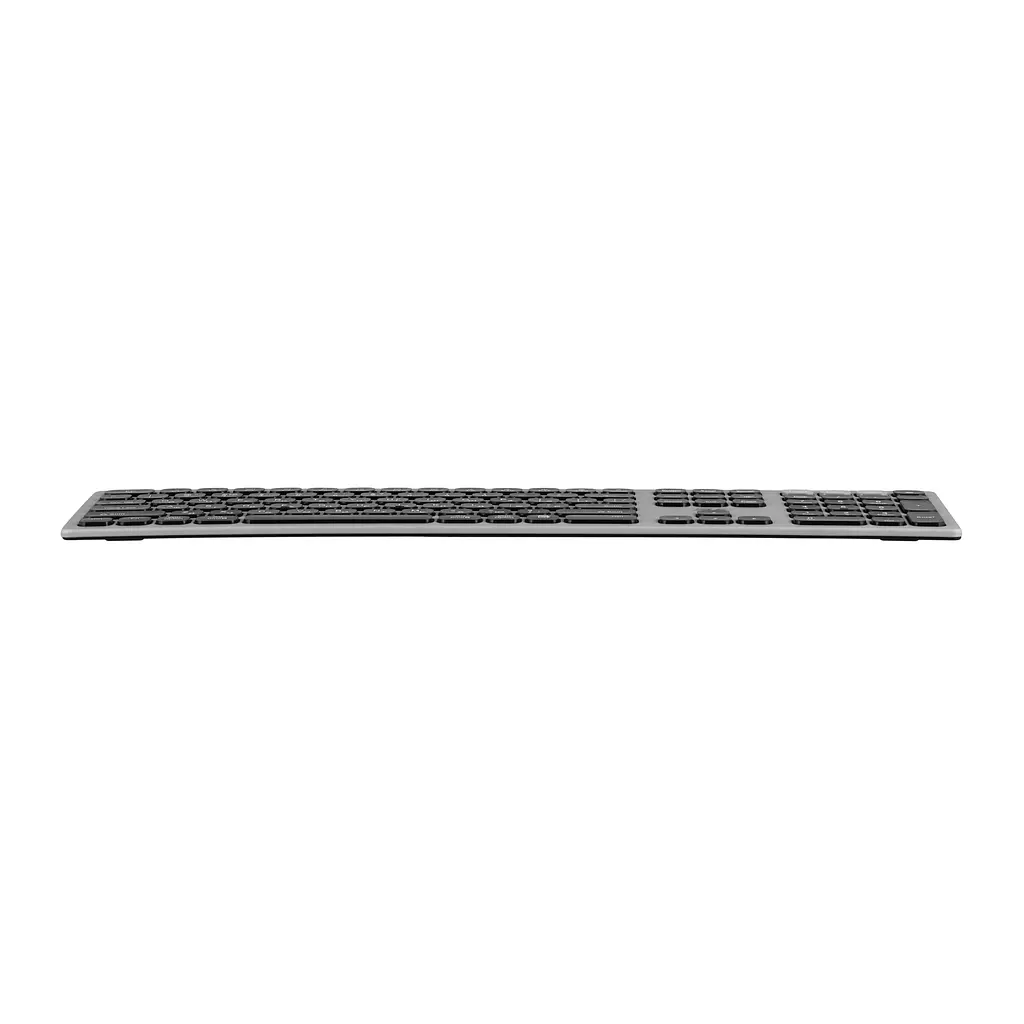 Клавіатура ножицьна бездротова 2E KS-270 Grey-Black, 109key, WL/BT, EN/UK - фото 3