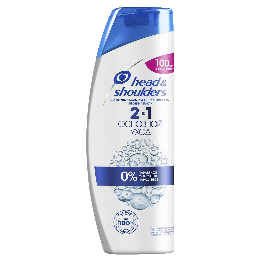 Шампунь-кондиціонер Head&Shoulders 2 в 1 Основний догляд, 400 мл - фото 2