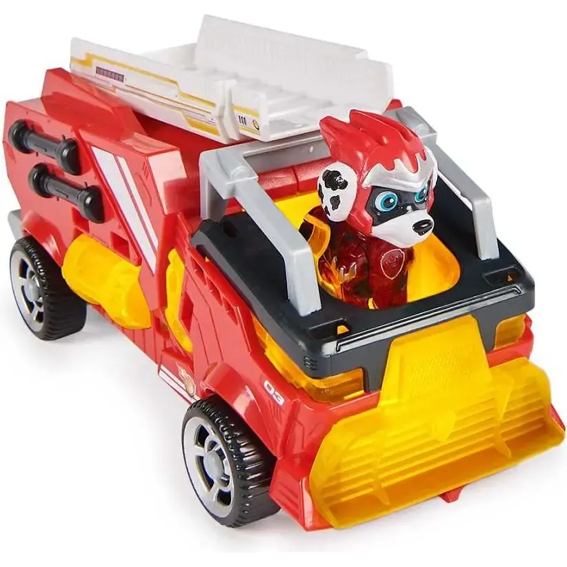 Спасательный автомобиль - трансформер Paw Patrol Щенячий патруль. Мегакино. с водителем Крепыш (SM17776/6511) - фото 5