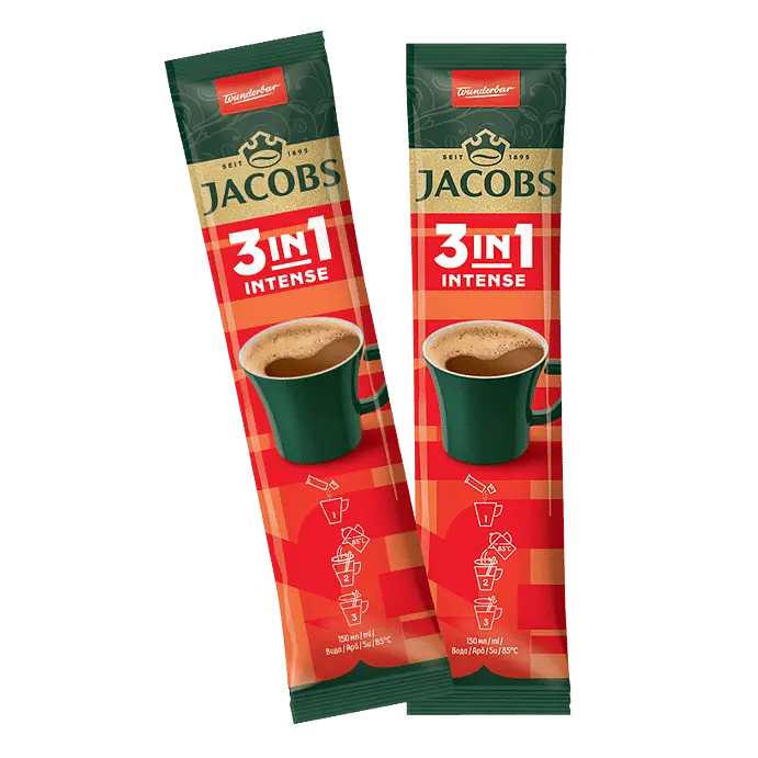 Напиток кофейный Jacobs 3 в 1 Intense, 12 г (712704) - фото 2