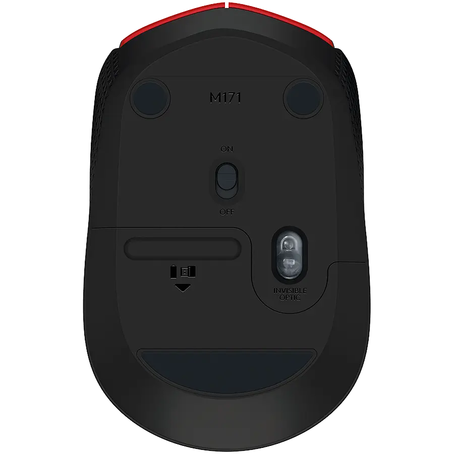 Миша Logitech M171 Червоний (910-004641) - фото 4