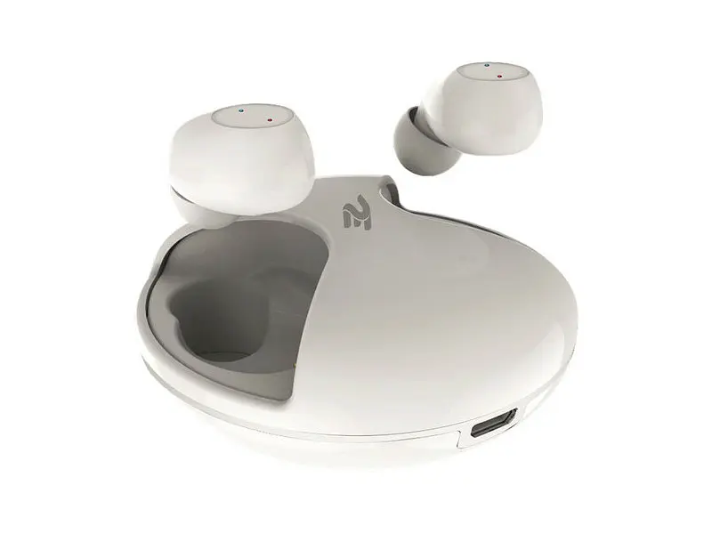 Наушники 2E RainDrops Light TWS Waterproof Mic White (EBTWRDLWT)