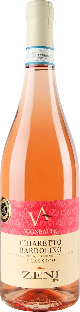 Вино Zeni Chiaretto Classico Vigne Alte, 12,5%, 0,75 л - фото 6