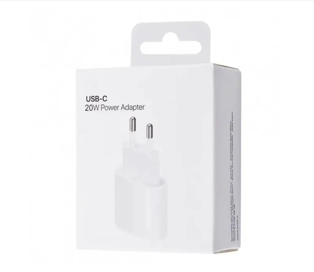 Адаптер швидкого живлення SX Power IPhone USB-C 20 W White (V4T-0031-91) - фото 2