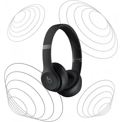 Бездротові навушники Beats Solo 4 Matte Black (чорні) MUW23 - фото 6