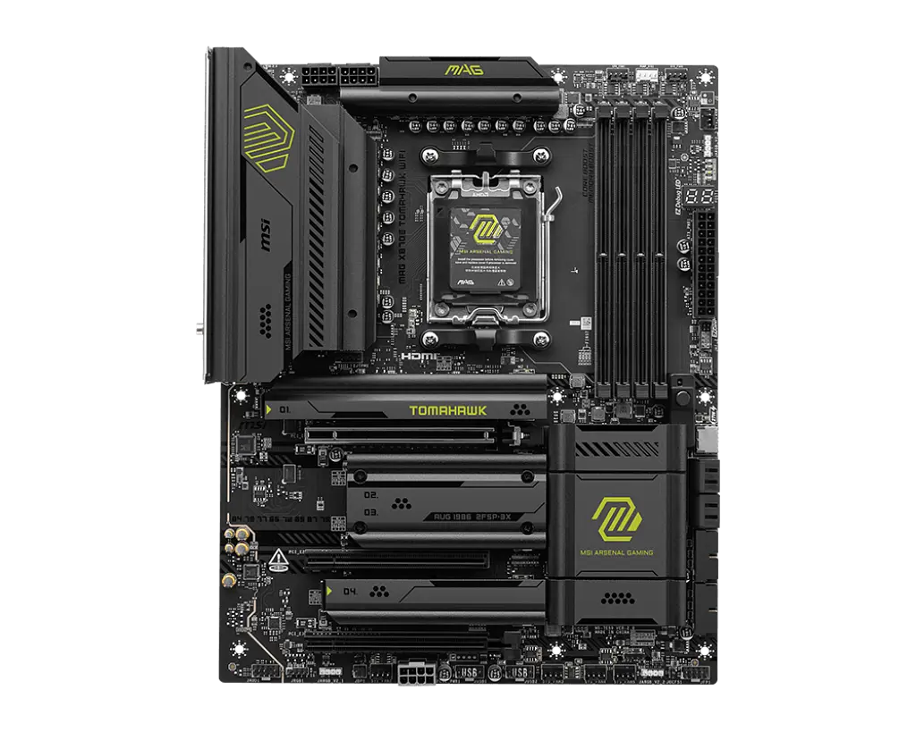 Материнська плата MSI X870E MAG Tomahawk Wi-Fi Socket AM5 (MAG X870E TOMAHAWK WIFI) Б/В - фото 3