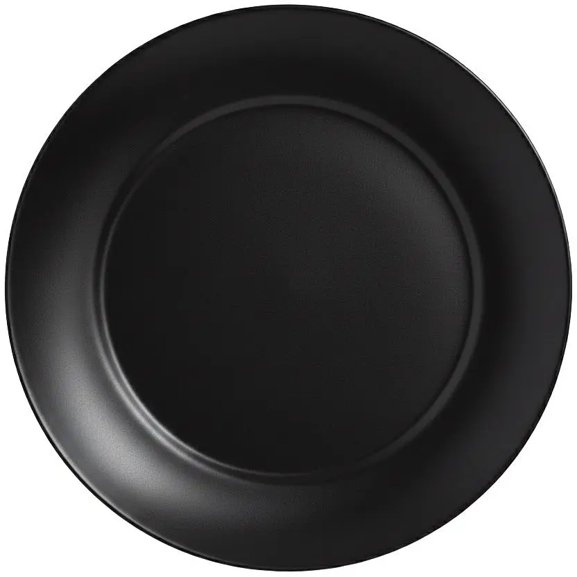 Тарелка обеденная Luminarc APY 25 см черная - фото 1