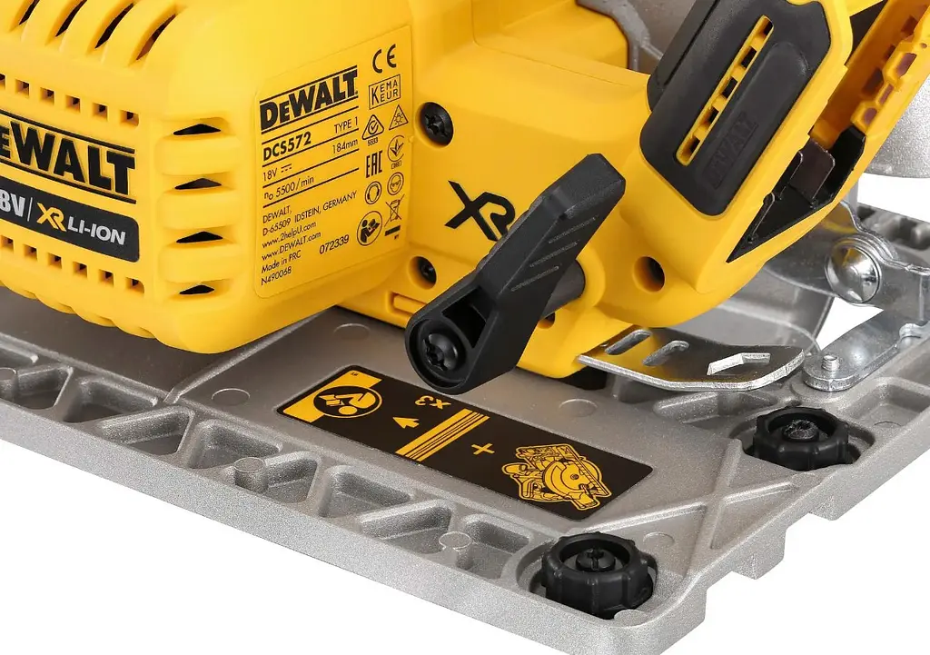 Пила дискова акумуляторна DeWalt без АКБ та ЗП DCS572NT - фото 7