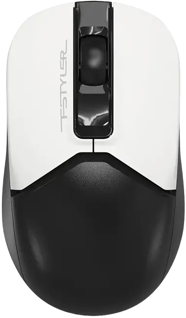 Миша бездротова A4Tech FG12S Black/White