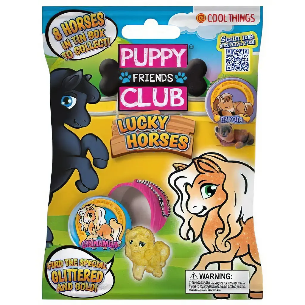 Игрушка-сюрприз Cool Things Puppy Club Friends Фартовые лошадки в ассортименте (PC046) - фото 3