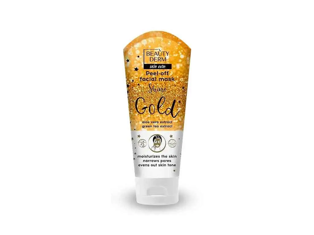 Маска-плівка BEAUTYDERM 75мл для обличчя Golden