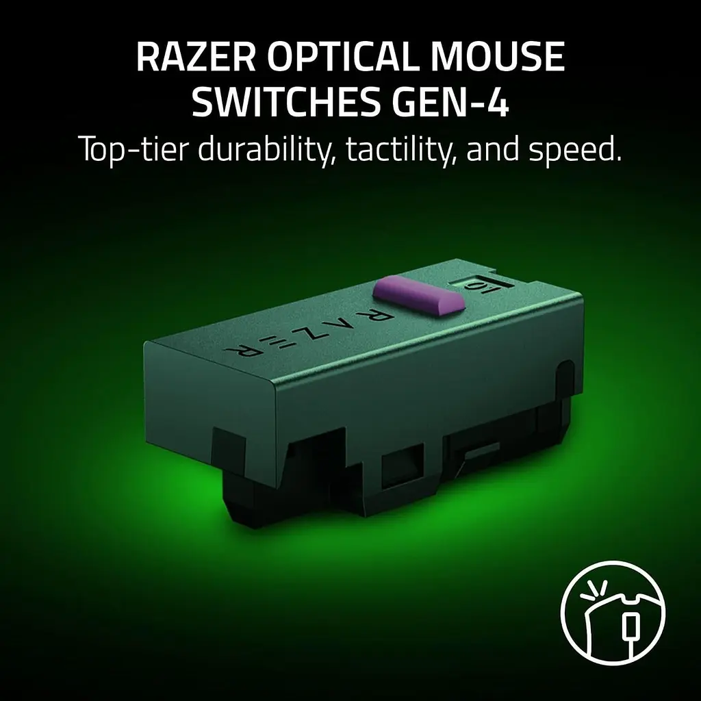 Миша Razer DeathAdder V4 Pro 45K Gen 2 USB-A/WL Black (RZ01-05330100-R3G1) - фото 8