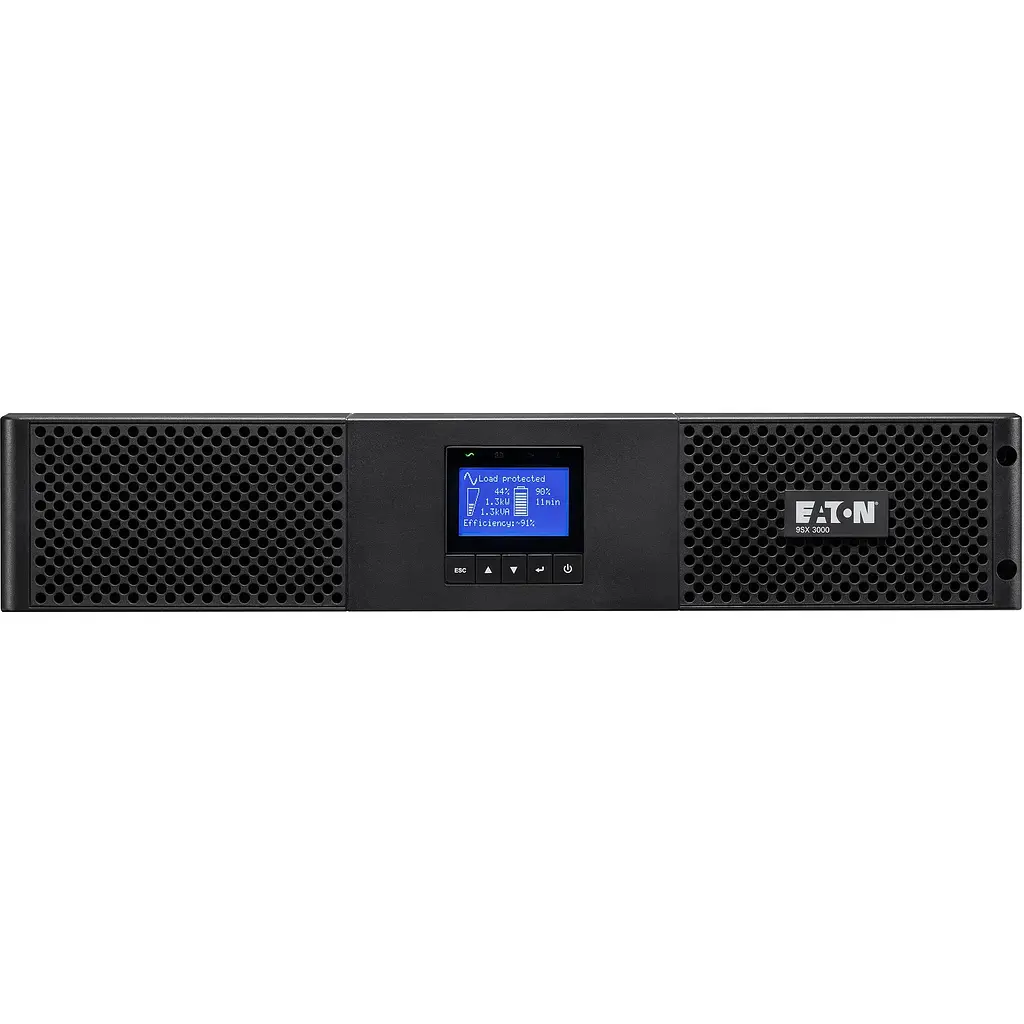 Источник бесперебойного питания Eaton 9SX, 1500VA/1350W, RM 2U, LCD, USB, RS232, 6xC13 - фото 3