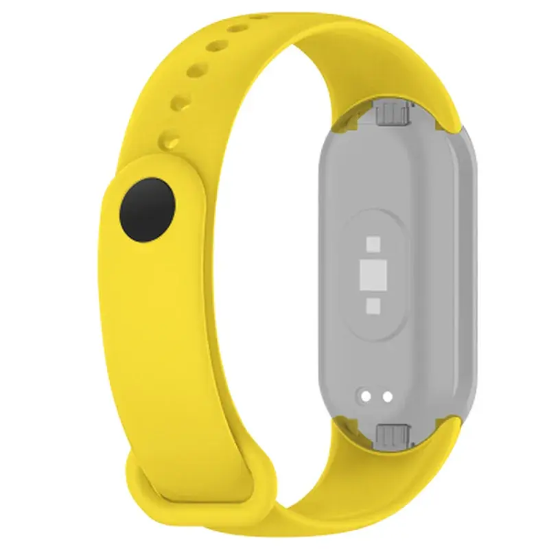 Ремінець до фітнес браслета Armorstandart для Xiaomi Smart Band 10/9/8 Yellow (ARM86917) - фото 2
