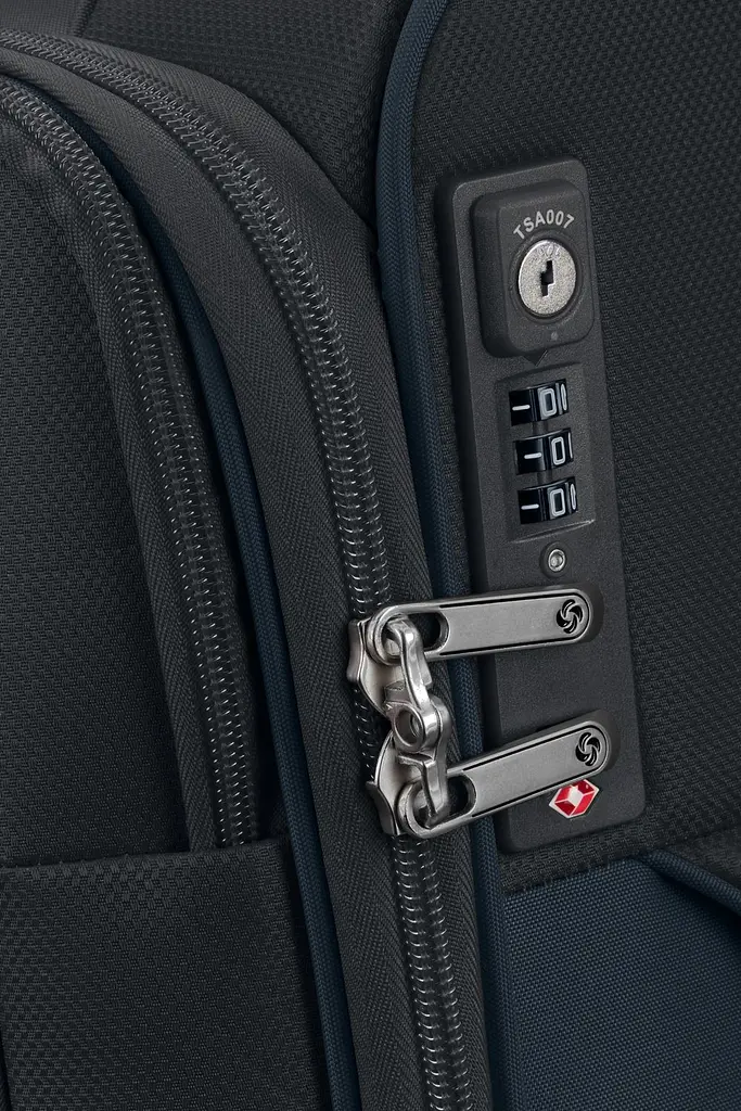 Валіза 55 См Samsonite D'LITE DARK BLUE 55x40x20 KG6*11308 - фото 5