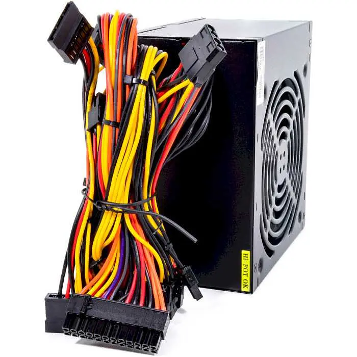 Блок живлення QUBE 500W 80+ (QBC-GPS500A12) Black Б/в - фото 3