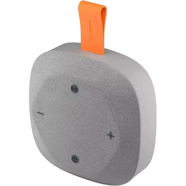 Портативна акустика Canyon HEXAGON 10 TWS 8W IPX5 Grey Orange (CNE-CBTSP10GO) - фото 5