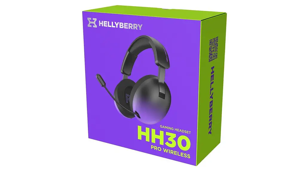 Bluetooth-гарнiтура Hator Hellyberry HH30 Pro Wireless Чорний/Фіолетовий (HH30_PRO_wireless_BV) - фото 9