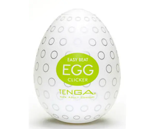 Чоловічий мастурбатор Tenga EGG Clicker яйце + лубрикант 5 мл та мішечок