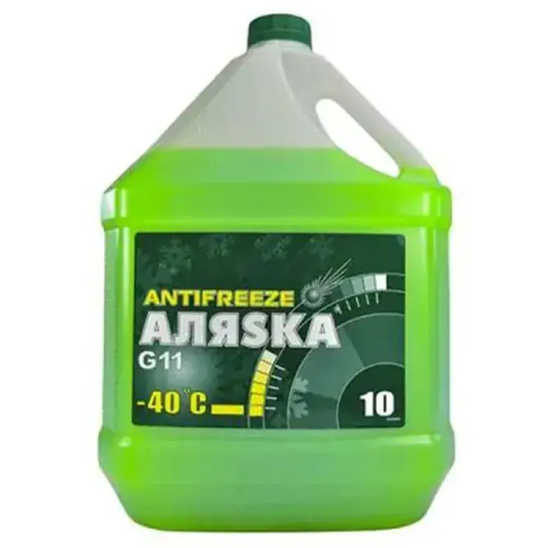 Антифриз Аляsка -40 G11 зелений 10 л (5523)