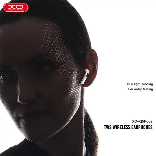 Наушники беспроводные XO Q5 Pods bluetooth headset белые - фото 3