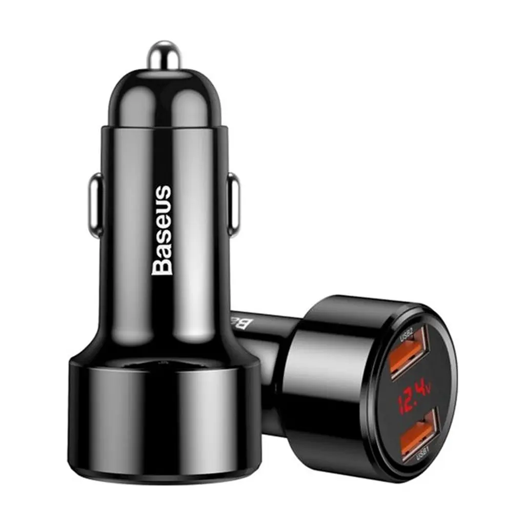 Зарядний пристрій Baseus Magic Series PPS digital display (Type-С PD + QC USB) 45W (CCMLC20C-01) - фото 4