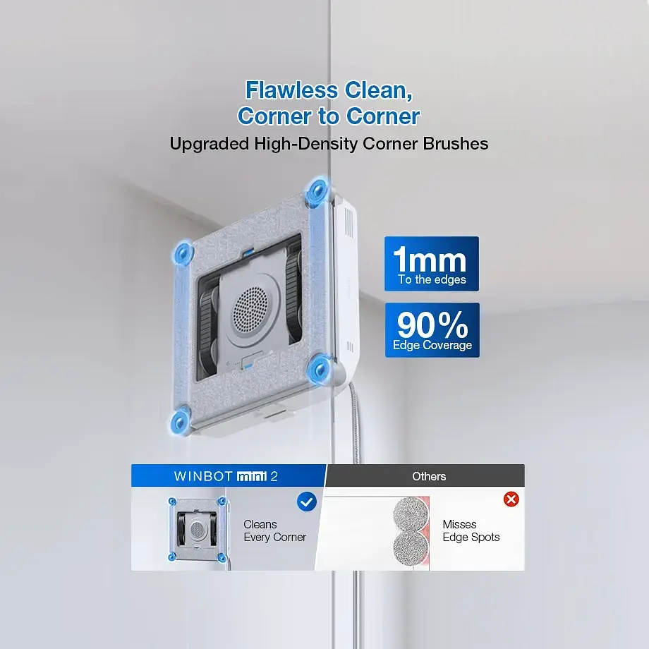 Робот для миття вікон Ecovacs Winbot Mini 2 (WG853-15) - фото 7