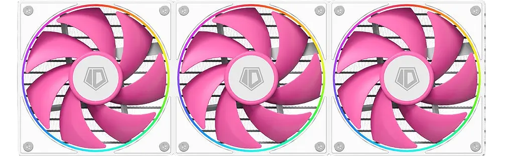 Водяне охолодження ID-Cooling FX360 INF ARGB Pink - фото 3