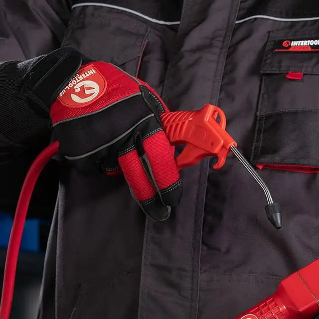 Пневматичний продувний пістолет Intertool 100 мм пластиковий PT-0805 - фото 2